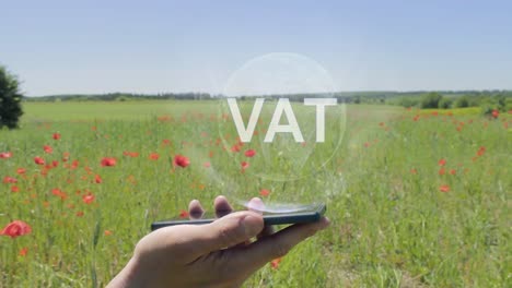 Hologram-of-VAT-on-a-smartphone