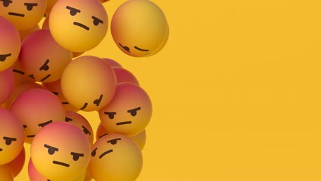 'Angry'-Emoji-Balls---Floating-#3-(Left)