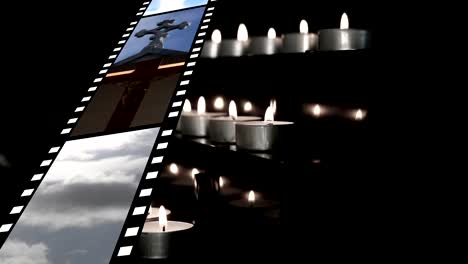 Film-strip-and-candles