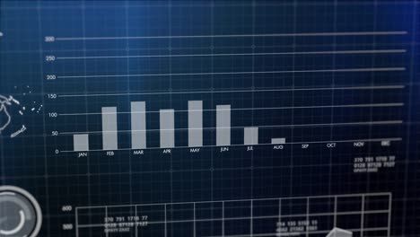 Futuristic-3D-stock-exchange-finance-graph-chart-computer-screen-AI-cloud-computing-technology-HUD-interface,-business-financial-investment-symbol-artificial-intelligence-big-data-analysis.