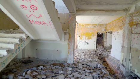 The-look-inside-the-ruined-house-during-the-war