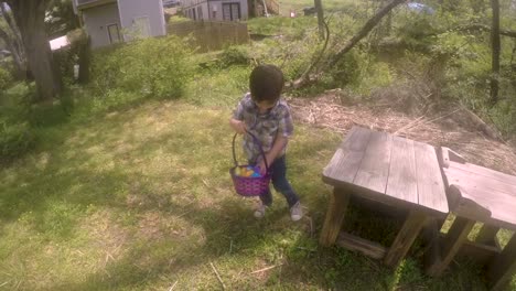 POV-of-a-parent-following-their-little-boy-on-an-Easter-egg-hunt