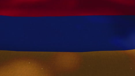 Bandera-Nacional-de-Armenia---agitando