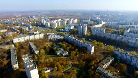 Aerial-panorama-of-residential-area-Saltivka-in-Kharkiv