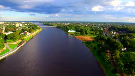 Aerial-view-on-Pskov-old-town