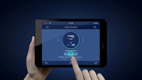Tocar-IoT-smart-pad,-tablet-aplicación,-control-de-sala-de-TV,-electrodomésticos-inteligentes,-internet-de-las-cosas.