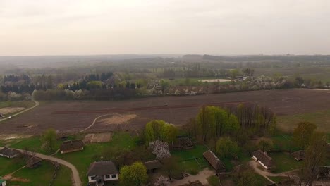 Ukrainian-village-4K-aerial-view