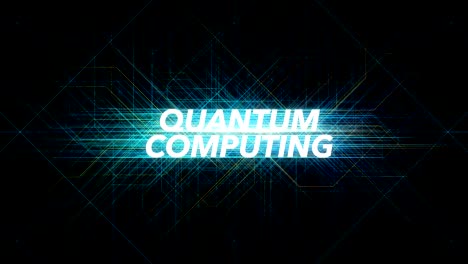 Digitale-Leitungen-Tech-Wort---Quanten-COMPUTING