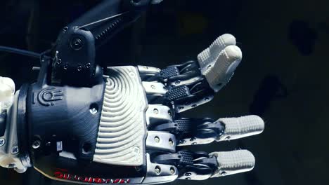 Modern-bionic-arm-bending-fingers.-Artificial-intelligence-concept.