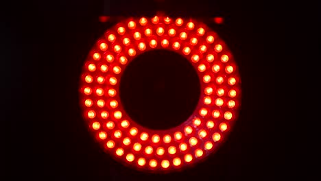 Robotic-arm-moving-red-LED-light-to-center.