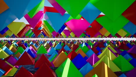 Big-data-deep-learning-computer-Abstract-color-pyramids-4k