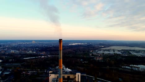 Garbage-incineration-plant.-Waste-incinerator-plant-with-smoking-smokestack.-The-problem-of-environmental-pollution-by-factories.