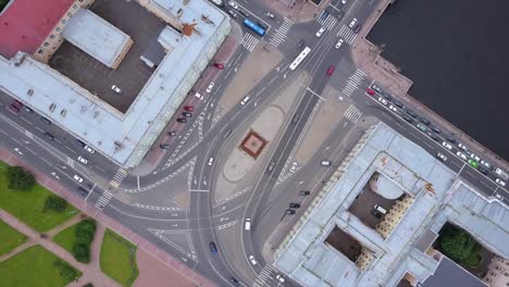 russia-evening-saint-petersburg-suvorovskaya-square-traffic-aerial-panorama-4k