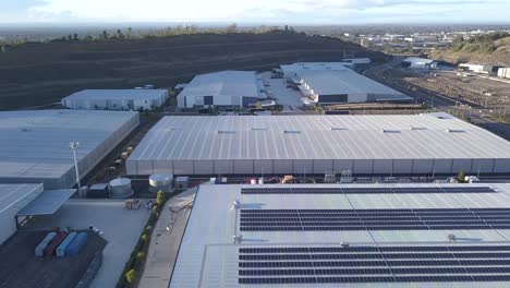 Flying-over-an-industrial-estate