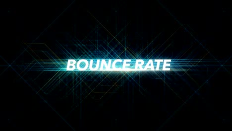 Digitale-Leitungen-Tech-Wort---BOUNCE-RATE