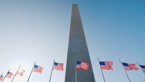 Senken-Sie-schießen-Punkt-Washington-Monument