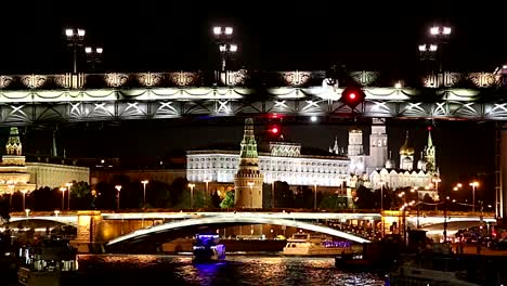 View-of-the-Kremlin-and-Moskva-River,-Moscow,-Russia--the-most-popular-view-of-Moscow