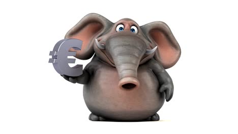 Elefante-divertido---Animación-3D