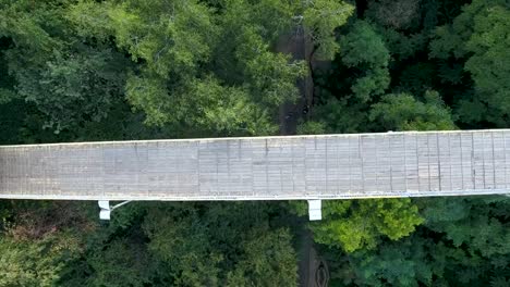 Puente-del-amor-desde-vista-de-pájaro-en-la-ciudad-de-Cherkasy.