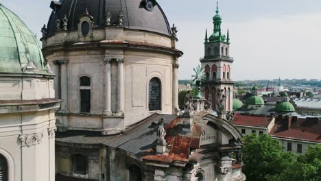 Lviv.-Dominican-Monastery.-Beautiful-Old-Building.