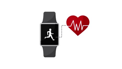 corazón-estilo-de-vida-cardio-en-reloj-inteligente