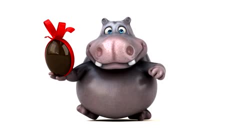 Fun-hippo-running---3D-Animation