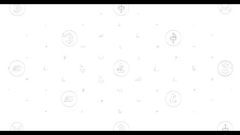 Loopable-background-from-cell-with-cryptocurrency-icons