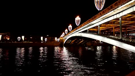 Stone-Bridge-near-Kremlin-(at-night)---the-most-popular-view-of-Moscow,-Russia