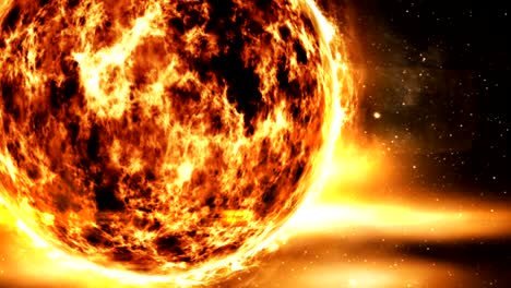 space-planet-background.-sun-view.-4k-.