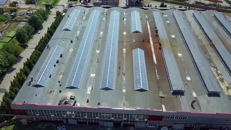 aerial-view-of-factory-shops