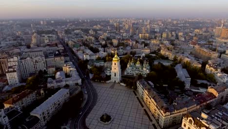 Aerial-Orthodox-Cathedral-in-Kyiv.-Sophia-Cathedral-Kyiv.-Ukraine