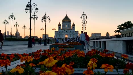 Catedral-de-Cristo-Salvador,-Moscú,-Rusia