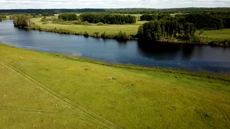 Malerische-Landschaft-von-zentral-Russland