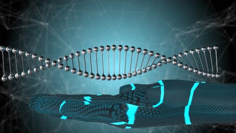 AI-künstliche-Intelligenz-Bio-medizinische-Biotechnologie-Forschung-genetische-DNA-helix