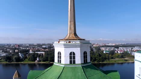 Belfry,-Trinity-Cathedral-Pskov-Russia.-Bell-tower