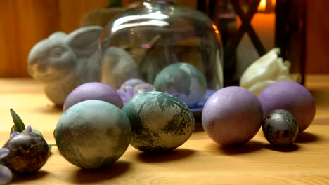 Panoramic-camera-movement-on-Festive-Easter-table-setting