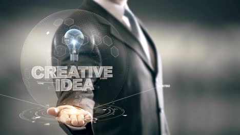 Idea-creativa-con-concepto-de-empresario-de-hologramas-de-bombillas