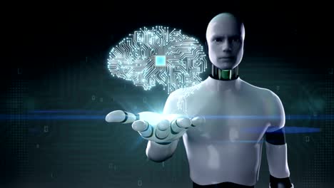 Robot,-cyborg-abierta-Palma,-cerebro-conectado-a-circuitos-de-chip-CPU,-4K-tamaño-movie.grow-inteligencia-artificial