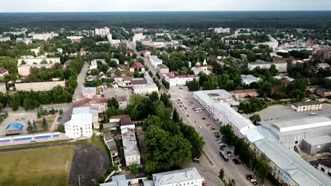 Panorámica-vista-aérea-de-la-ciudad-de-Gus-Khrustalny