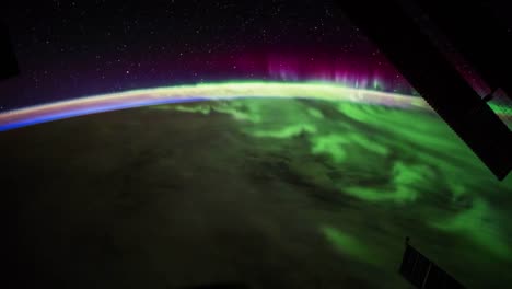 Stunning-Aurora-Borealis-seen-from-Space.-Nasa-Public-Domain-Imagery