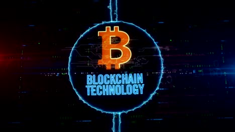 Blockchain-Technologie-Hologramm-im-elektro-kreis