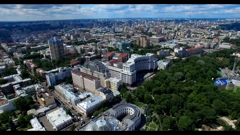 Cabinet-of-Ministers-and-Verkhovna-Rada-of-Ukraine-cityscape-sights-Kyiv