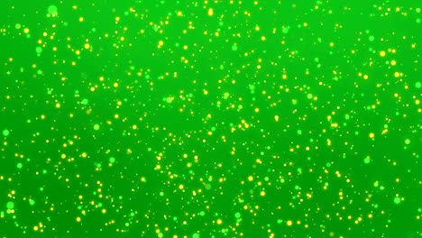 Green-sparkling-background