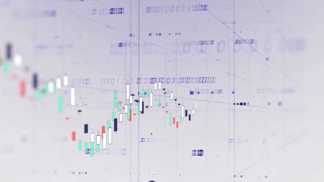 4-k-Schleife-finanzielle-Diagramm-Hintergrund-Material