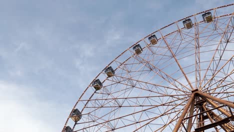 Amusement-park.-Attraction-of-the-Ferris-wheel.