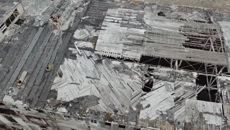 Flight-over-the-destroyed-factory.