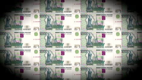 1000-Russian-Ruble-currency-note-loop-printing-press