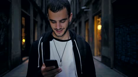 Handsome-man-with-smartphone