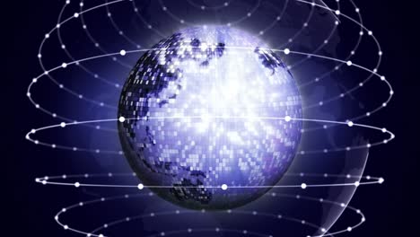 Earth-Disco-Ball-Background-Loop