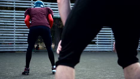 Zwei-Fußball-Spieler